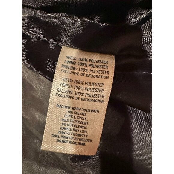 EUC Boys OshKosh B’gosh Zip Front Quilted Puffer Vest Water Resistant Size 8 - Picture 7 of 10